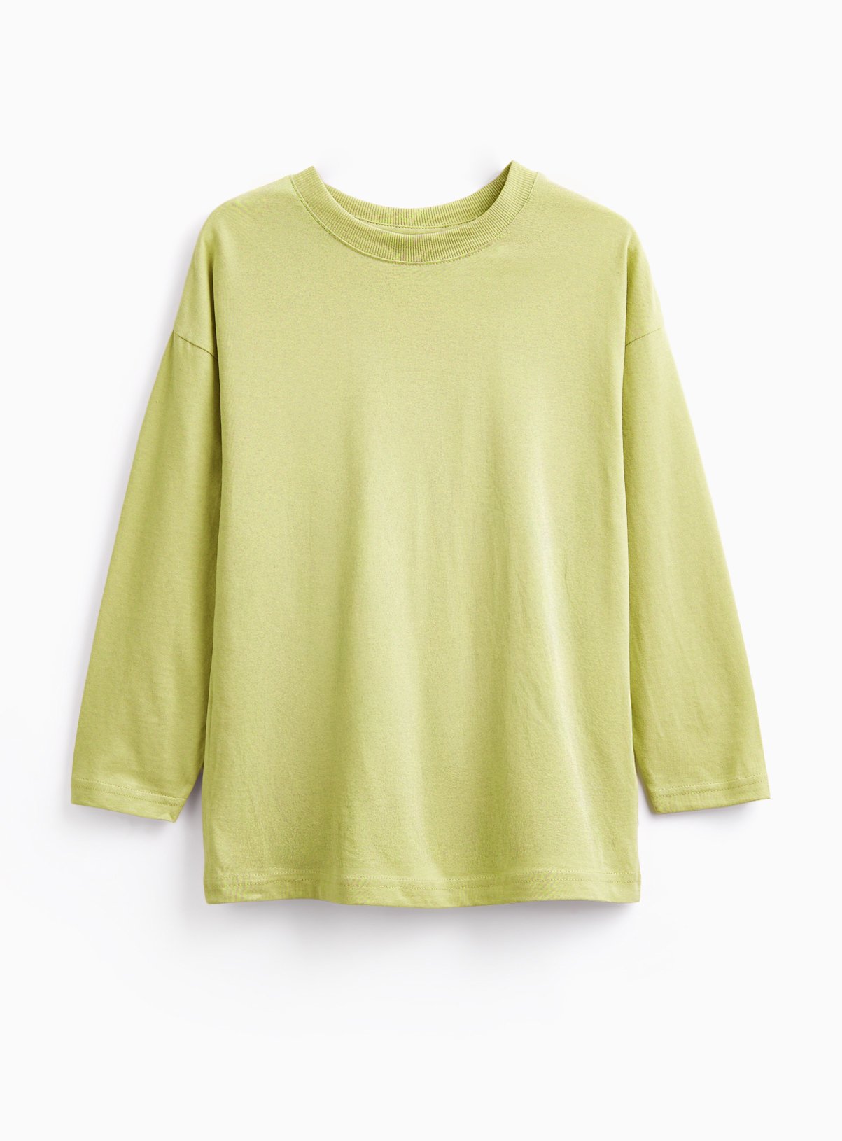 Bright Lime Long Sleeve Top 13 years - Image 1 thumbnail